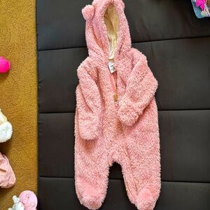 3 months carters teddy bear onesie